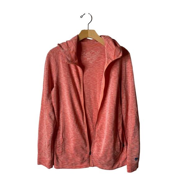 Kuhl Moongazer Full-Zip Lightweight Tencel Hoodie Top Jacket Hibiscus X-Small - Picture 3 of 13